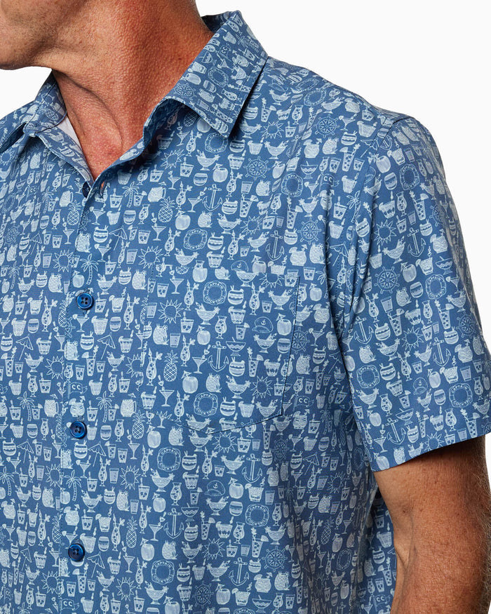 Golden State | Stretch Woven - BLUE CAPTAIN COCKTAIL